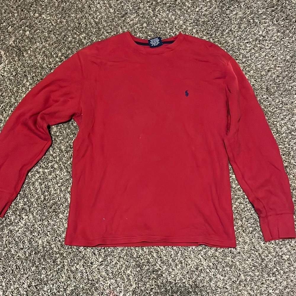 Red Polo Sweater